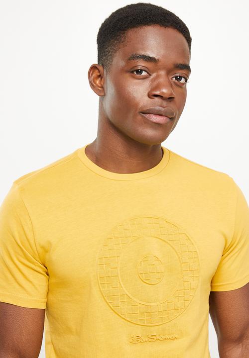 Ben Sherman - Target chq emboss 1 up tee - dijon