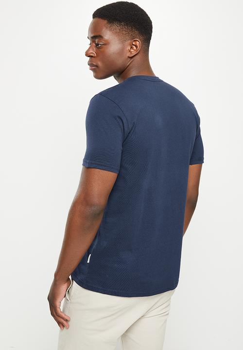 Ben Sherman - Target chq emboss 1 up tee - navy
