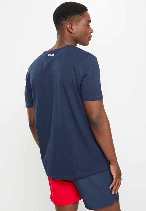 FILA - Mono grant T-shirt - peacoat