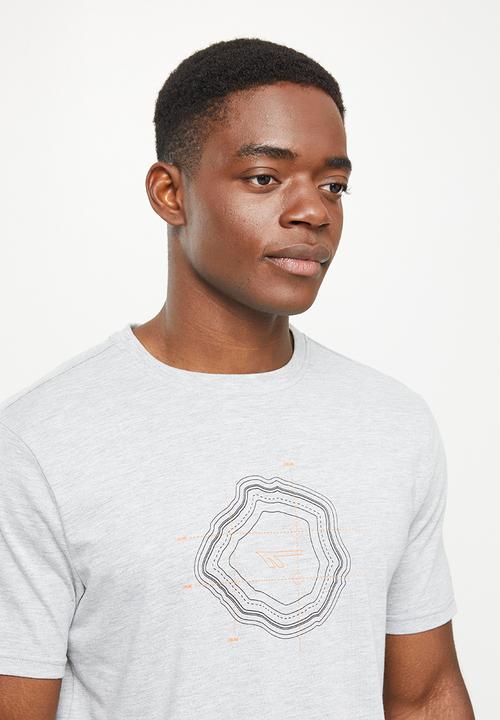 Hi-Tec - Men's countour tee - grey melange