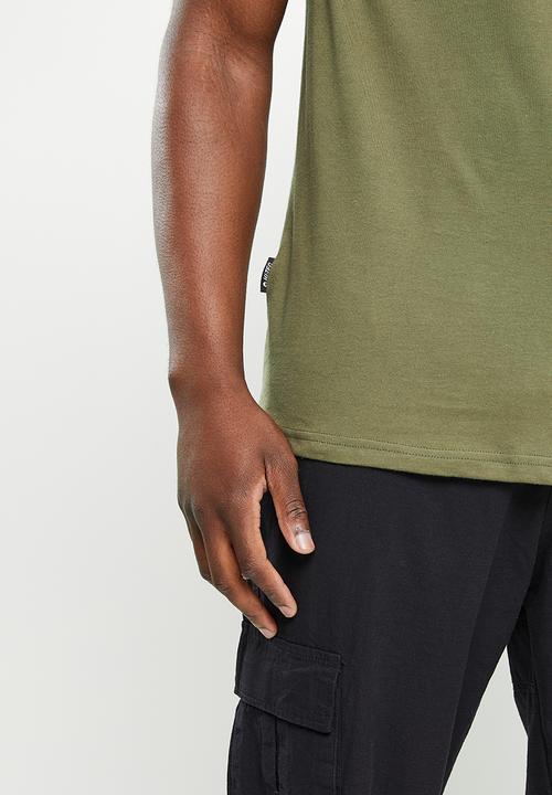 Hi-Tec - Men's pioneer tee - burnt olive