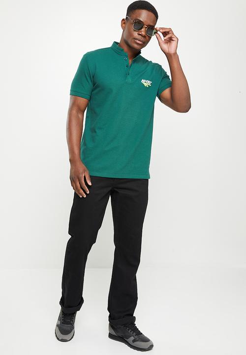 Hi-Tec - Men's basic heritage polo - deep teal