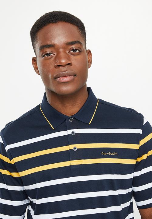 Pierre Cardin - Merc 300 mercerized golfer - navy