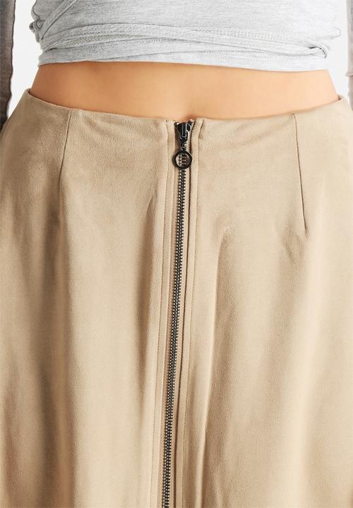 Vero Moda - Fauna Faux Suede Skirt