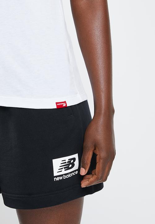 New Balance  - Classics fill tee - white