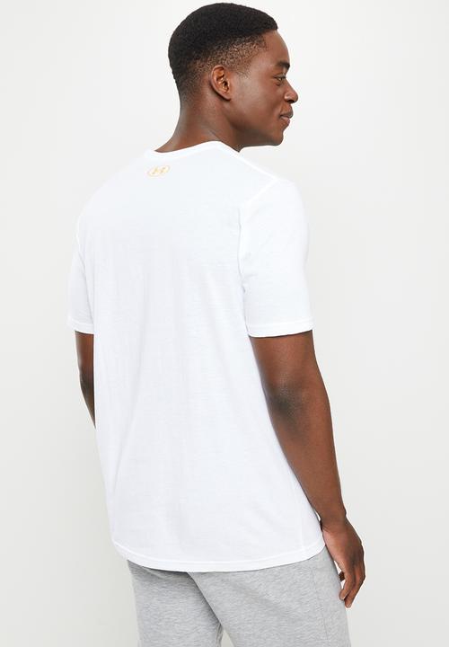 Under Armour - Ua abc camo boxed logo short sleeve - white