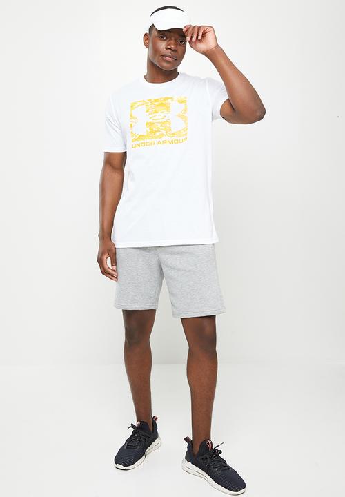 Under Armour - Ua abc camo boxed logo short sleeve - white