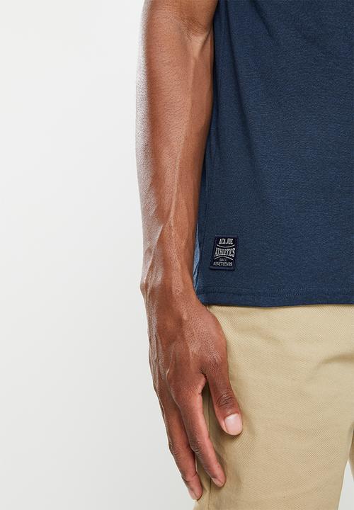 Aca Joe - Aca joe crew tee short sleeve - dress blue