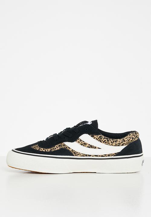 SUPERGA - S8122pw - a5u black micro leopard
