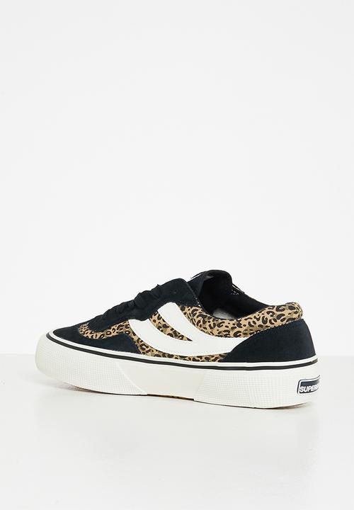 SUPERGA - S8122pw - a5u black micro leopard