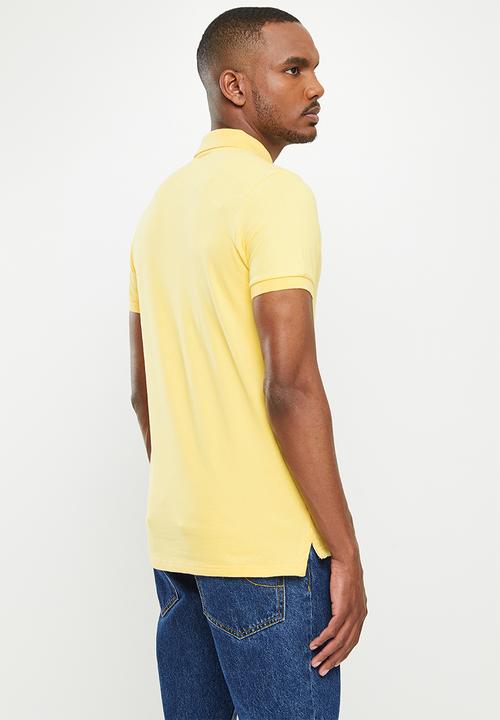 Aca Joe - Aca joe big logo - sustainable golfer - popcorn yellow