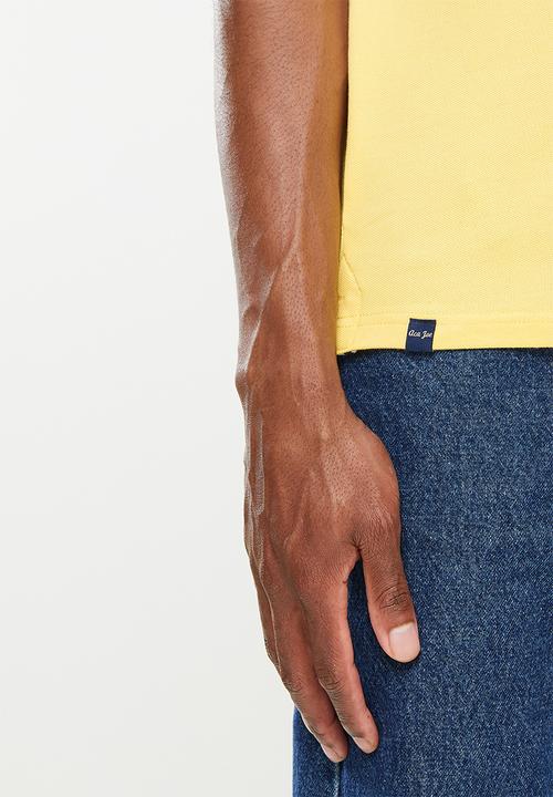 Aca Joe - Aca joe big logo - sustainable golfer - popcorn yellow