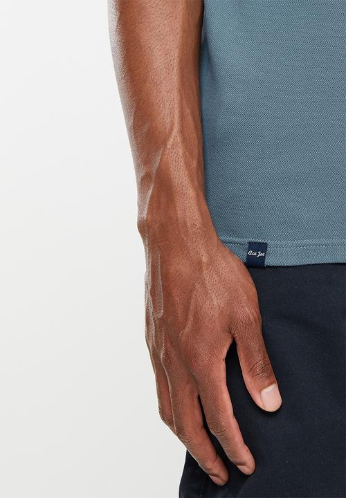 Aca Joe - Aca joe chest panel golfer - blue