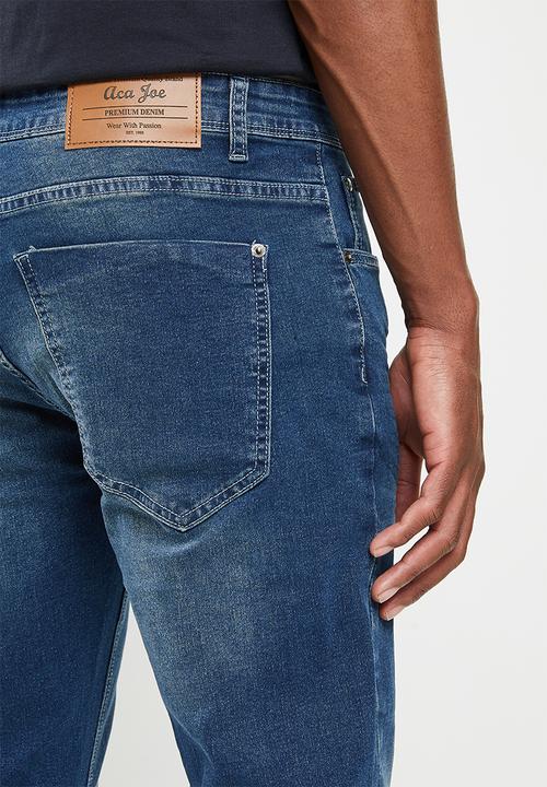 Aca Joe - Aca joe straight leg jeans - medium blue