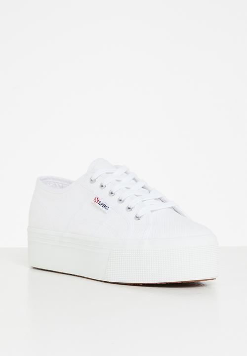 SUPERGA - S41281w - ajz white multi colour heart
