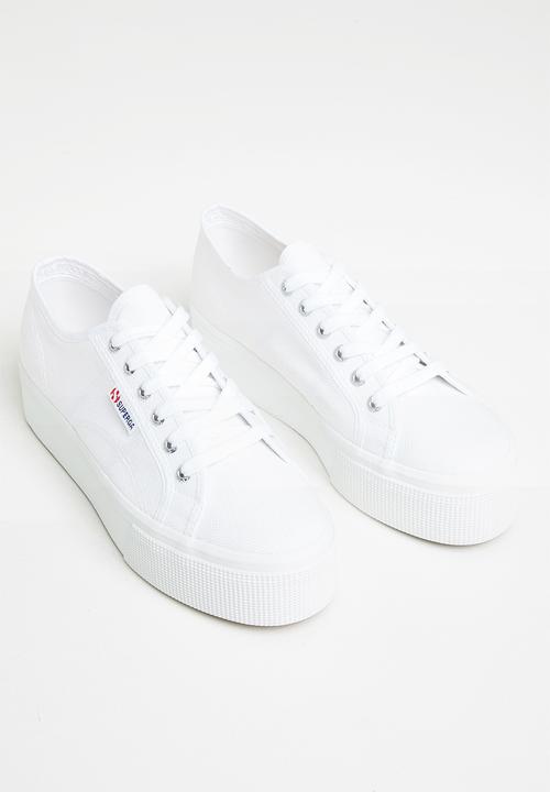 SUPERGA - S41281w - ajz white multi colour heart