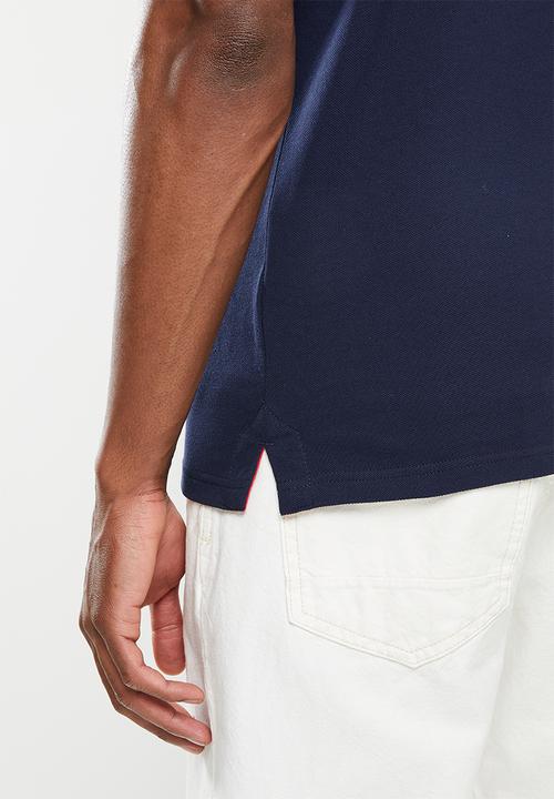 Aca Joe - Aca joe 3d chest stripe golfer - navy