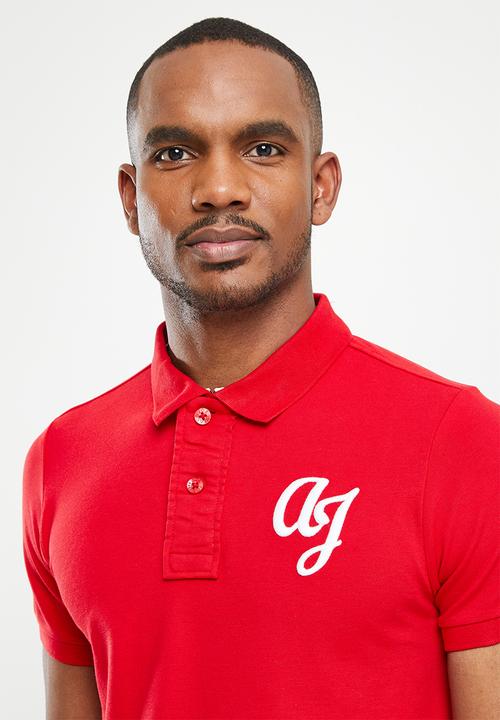 Aca Joe - Aca joe big logo - sustainable golfer - red