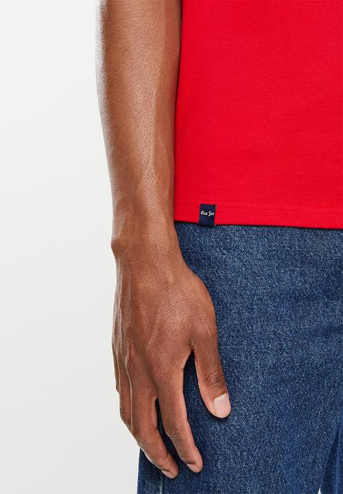 Aca Joe - Aca joe big logo - sustainable golfer - red