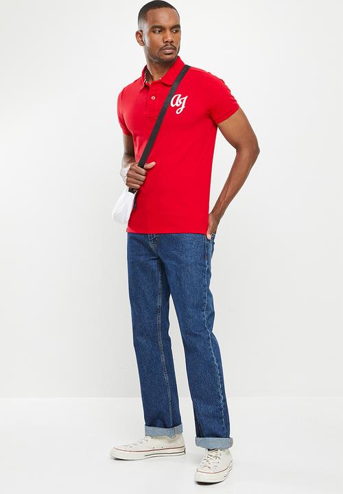 Aca Joe - Aca joe big logo - sustainable golfer - red