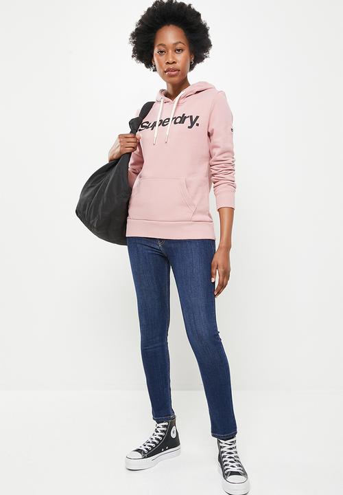 Superdry. - Cl hoodie - pink