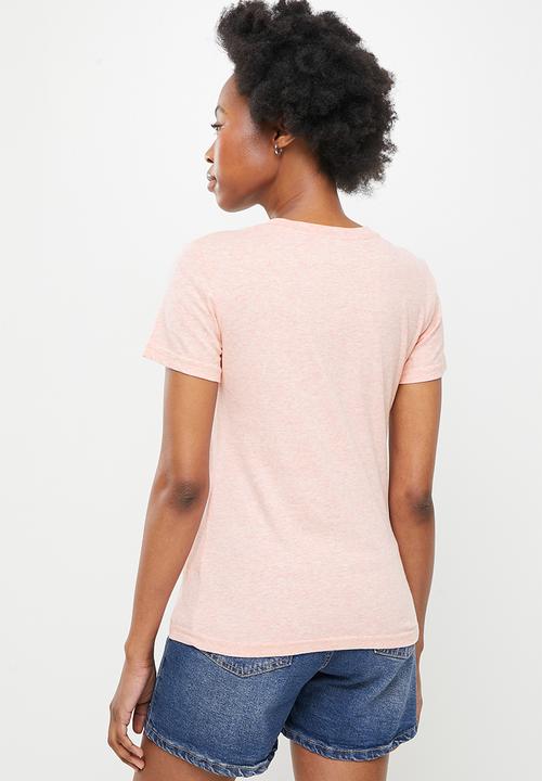 Superdry. - Vl tee - pink