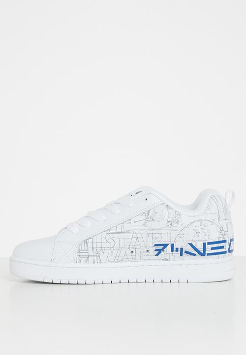 DC - Sw ct graffik - white/blue