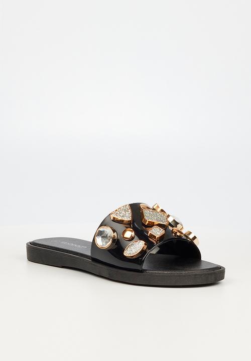 Viabeach - Mere 3 slide - black