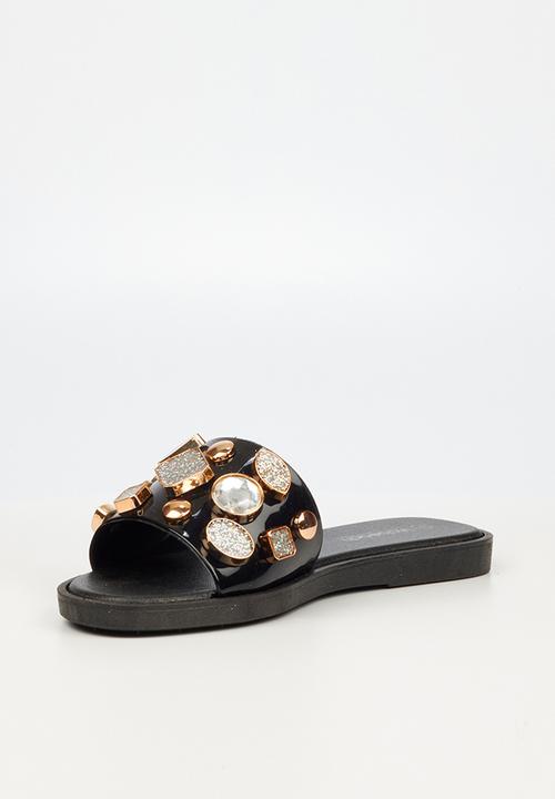 Viabeach - Mere 3 slide - black