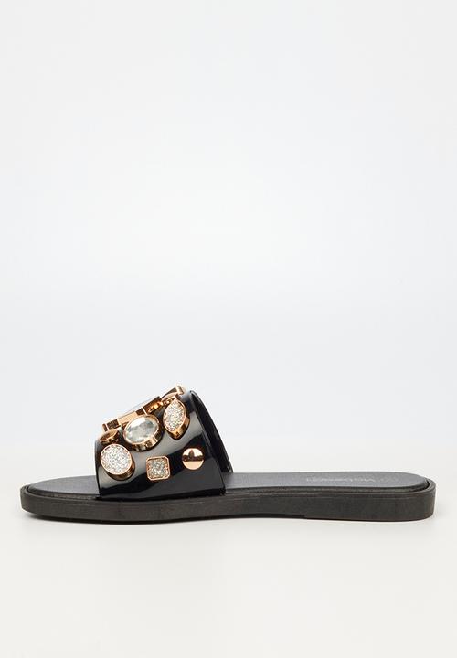 Viabeach - Mere 3 slide - black