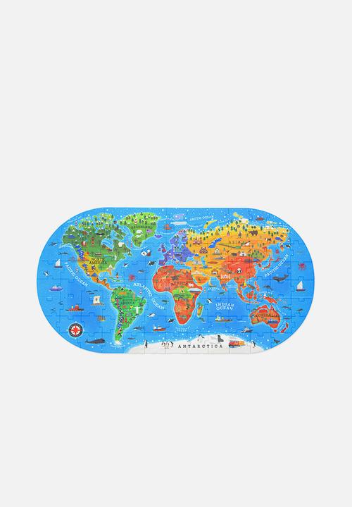Greenbean Learning - Gift box puzzle - our world - 100pcs