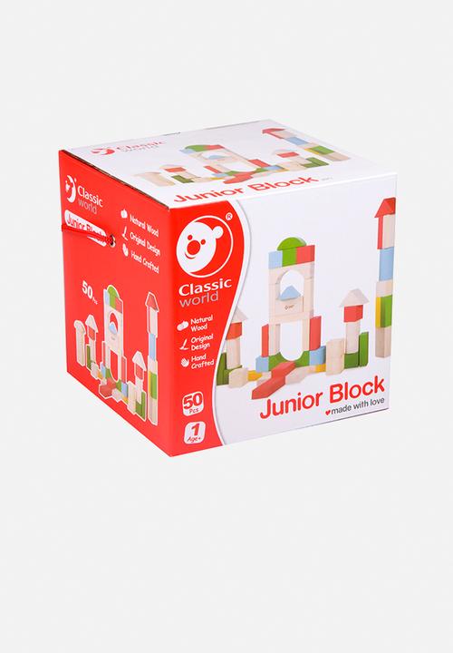 Greenbean Learning - Junior blocks - 50pcs