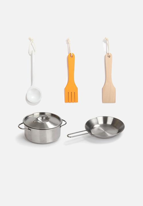 Greenbean Learning - Kitchen - classic - red with accessories