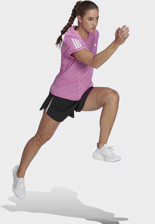 adidas Performance - Own the run tee - pulse lilac