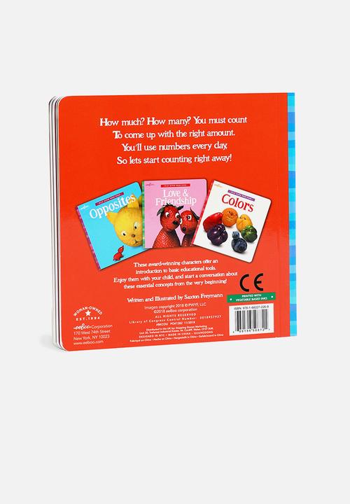 Greenbean Learning - Play with your food book - counting