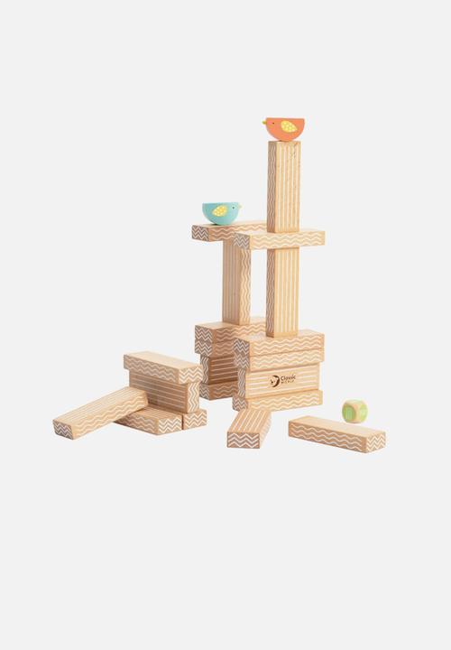 Greenbean Learning - Stacking game - bird - 23pcs