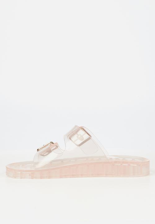 Viabeach - Torrera 3 double strap slide - pink
