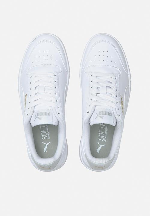 PUMA - Puma shuffle jr - puma white-puma white-gray violet-puma team gold