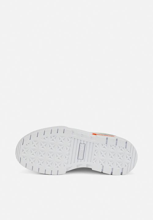 PUMA - Mayze lth jr - puma white-vaporous gray