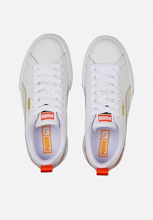PUMA - Mayze lth jr - puma white-vaporous gray