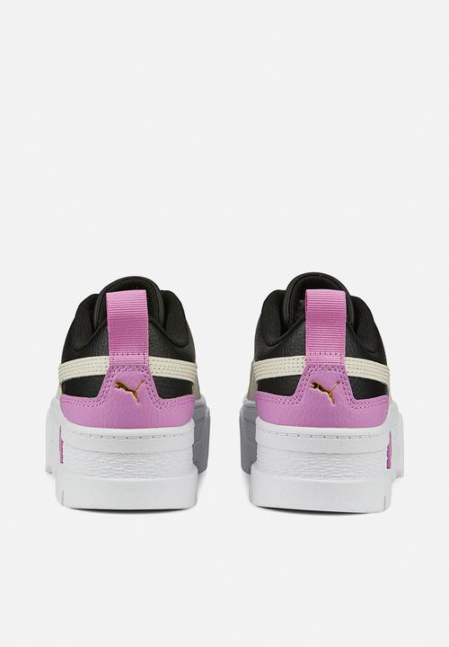 PUMA - Mayze lth jr - puma black-whisper white