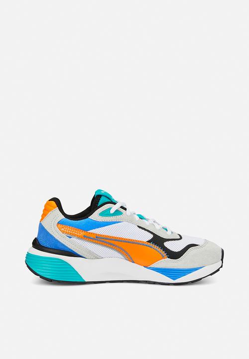 PUMA - Rs-metric jr - puma white-vibrant orange