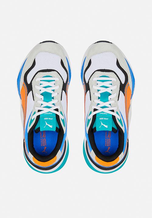 PUMA - Rs-metric jr - puma white-vibrant orange