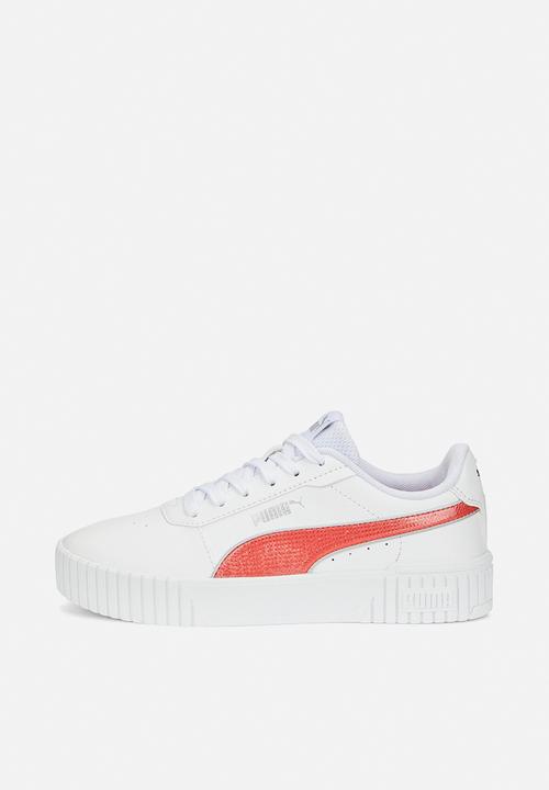 PUMA - Carina 2.0 glitzy jr - puma white-salmon-puma silver