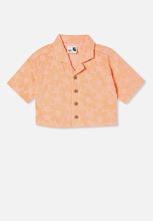 Cotton On - Elle slouched shirt - tropical orange