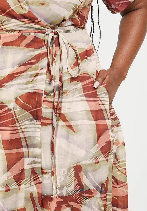 AMANDA LAIRD CHERRY - Plus vredehoek dress - multi