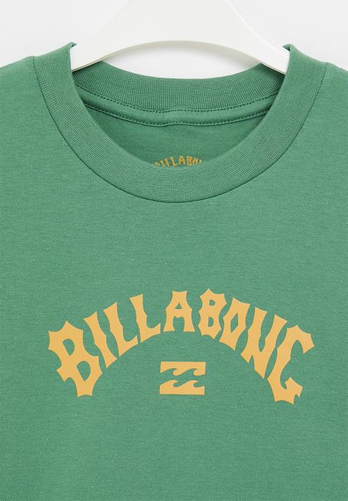Billabong  - Groms arch wave short sleeve tee - washed olive