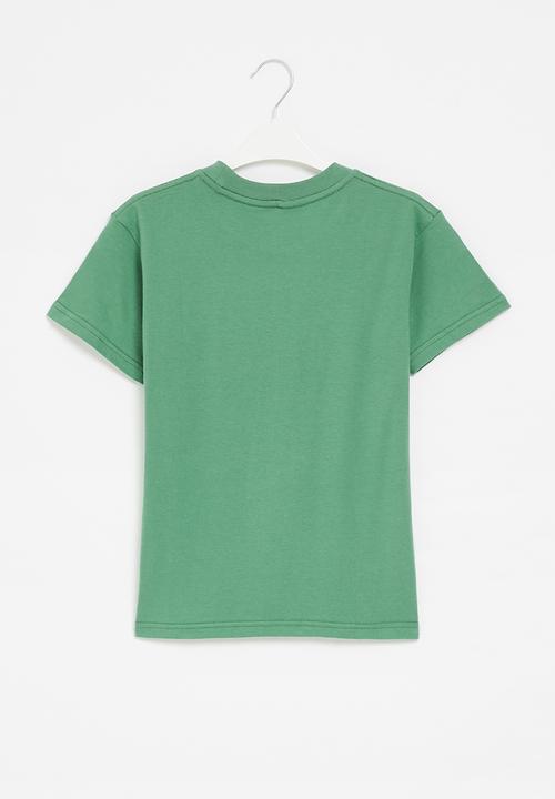 Billabong  - Groms arch wave short sleeve tee - washed olive