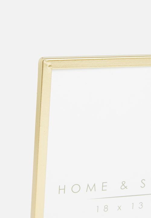 H&S - Folding photo frame - gold