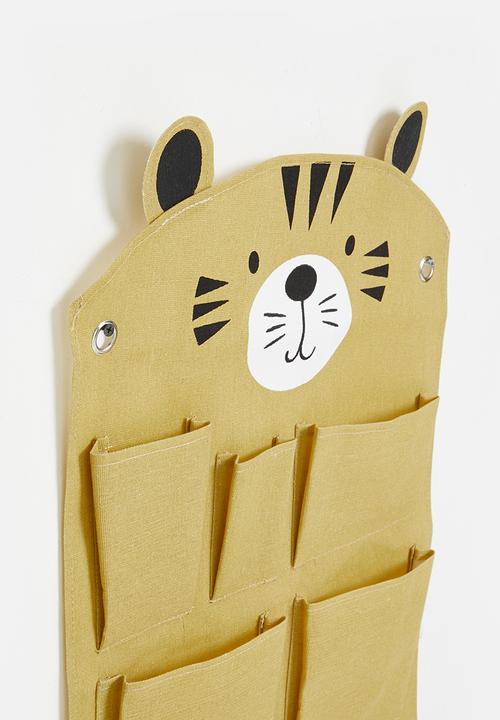H&S - Tiger wall organizer - mustard
